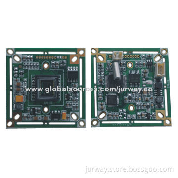 Board Cameras, 1/3-inch Sony Nextchip CCD, 600TVL, 38x38, 32x32mm Sizes, 01 Lux, OSD Menu, IR-cut